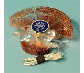 Primecooler PC-VGAHG1 CU červená / Chladič grafické karty / LED / měď
