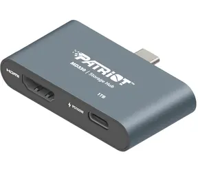 Patriot PMD512GH013 / USB-C Hub / 1x USB-C PD / 1x HDMI / USB 3.2 Gen1