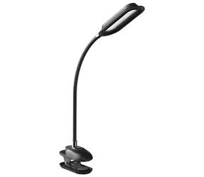 IMMAX CLIP černá / LED stolní lampička / 7,5W / CCT / IP20
