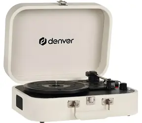 Denver VPL-130 / Gramofon / připojení k PC pomocí USB / umožňuje nahrávání LP desek do PC