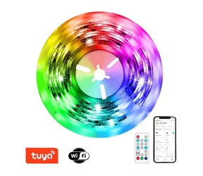Immax NEO LITE SMART / LED pásek / 18W / Wi-Fi / IP65 / RGB / stmívatelný / 5m / TUYA