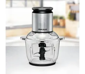 Rommelsbacher MZ 600 stříbrná/černá / Multifunkční sekáček / 600 W / 2 l / 22 rychlostí