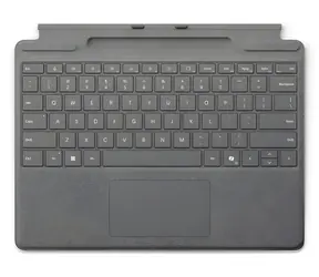 Microsoft Surface Pro Keyboard platinová / Klávesnice pro Surface Pro / úložiště pera / DE layout