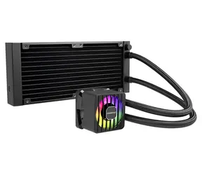 ENERMAX LIQMAXFLO 240 ARGB černá / AIO vodní chladič CPU / 2× 120 mm / 500–1800 RPM / 23 dB / AM4 / AM5 / LGA1700