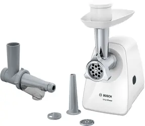 BOSCH MFW2515W bílá / Mlýnek na maso / 350 W / 1,7 kg/min