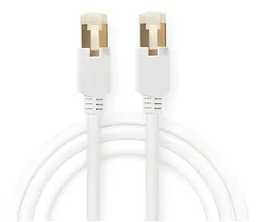 Nedis CAT6 10 m bílá / Síťový kabel / F/UTP / RJ45 - RJ45 / LSZH/PVC