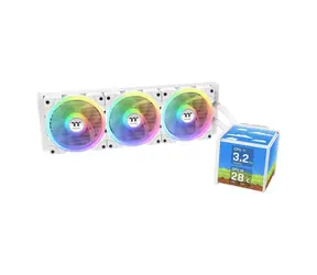 Thermaltake Minecube 360 Ultra ARGB bílá / AIO vodní chladič CPU / 3x 120 mm / 2000 RPM / 30.6 dB / 57.11 CFM