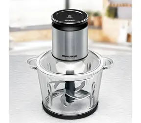 Rommelsbacher MZ 800 nerez/černá / Sekáček / 800 W / 2,7 l / 22 rychlostí
