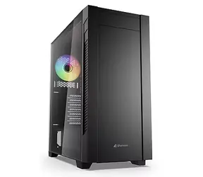 Sharkoon S25-W2 ARGB černá / E-ATX / ARGB / USB-C / Průhledná bočnice / Bez zdroje