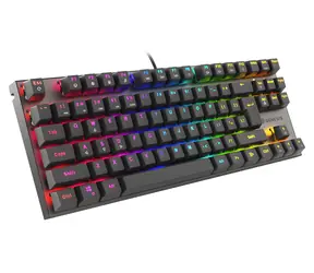 Genesis Thor 303 TKL RGB Outemu Red US černá / Herní mechanická klávesnice / USB
