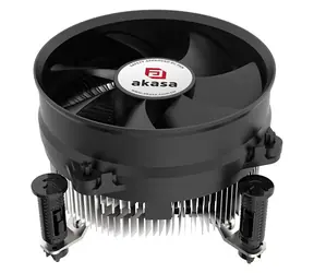Akasa Low-Noise / Chladič CPU / pro Intel LGA1851, LGA1700 / 90mm PWM / 115W TDP