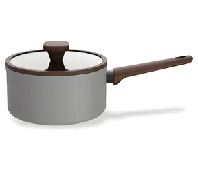 MEO Maestro MR-1211-18S šedá / Kastrol s poklicí / 1,9 L / 18 cm / hliník