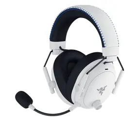 Razer BlackShark V3 Pro for PlayStation bílá/černá / Herní sluchátka s mikrofonem / ANC / 2.4GHz / Bluetooth / USB-C