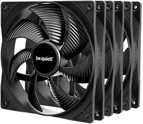 be quiet! Pure Wings 3 140mm PWM / Přídavný ventilátor / 140 mm / černý / 3 ks