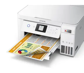 Epson EcoTank ET-2856 bílá / Inkoustová multifunkce / A4 / 33 ppm / 5760x1440dpi / tisk & skenování & kop. / USB & Wi-Fi