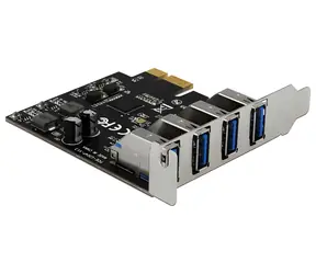Delock / Řadič USB 3.0 / 4x USB Typ-A / PCIe 2.0 / Low Profile