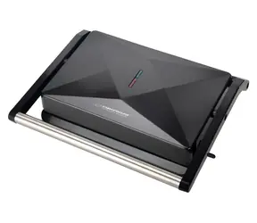 Esperanza EKG013 černá / Elektrický keramický kontaktní gril / 850 W / 230 × 145 mm
