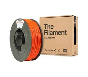 The Filament PLA machinery orange