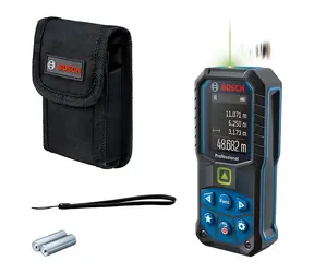 BOSCH GLM 50-25 G Professional / Laserový dálkoměr / zelený laser / 50 m / IP65 / USB-C