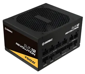 Enermax Revolution DF12 ETV750G černá / Zdroj / 750W / ATX 3.1 / 80PLUS Gold / semi-pasivní / 12VHPWR