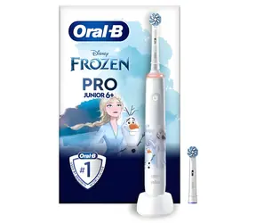 Oral-B Pro Junior Frozen / Elektrický dětský zubní kartáček / oscilační / 3 režimy / senzor tlaku / od 6 let