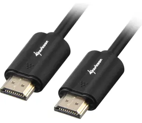 Sharkoon HDMI kabel 7,5 m černá / Kabel HDMI / 4K / Ethernet / A-A