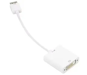 Sharkoon DisplayPort 1.2 0,15 m bílá / Redukce / DisplayPort na DVI-D 24+1 / 3840×2160 30 Hz