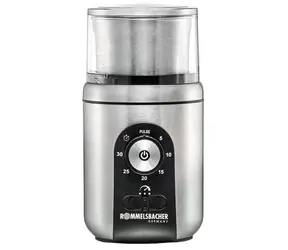 Rommelsbacher EGK 250 nerezová / Mlýnek na kávu a koření / 200 W / zásobník 80 g / 2 odnímatelné nádoby