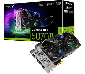 PNY GeForce RTX 5070 Ti ARGB OC 16GB / Grafická karta / 16GB GDDR7 / 256-bit / 1x HDMI + 3x DP / 750W (16)