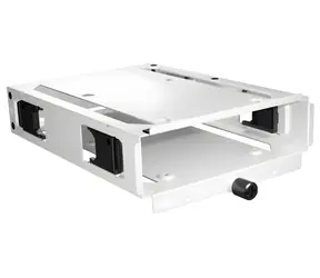 be quiet! HDD CAGE 2 bílá / Interní rámeček / 1× 3,5" nebo 2× 2,5" / pro Dark Base 901 / Shadow Base 800 FX