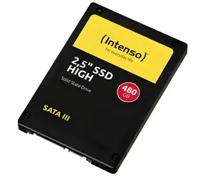 INTENSO High 480 GB / SSD / 2.5" / SATA III / čtení až 520 MB/s / zápis až 480 MB/s