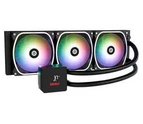Enermax Aquafusion II ARGB 360mm / Komplet vodního chlazení / 3x 120mm / ARGB / 27,4 dB / AM4+AM5+Intel