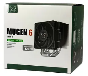 SCYTHE SCMG-6000 Mugen 6 / Vzduchový chladič procesoru / 120 mm PWM / LGA 1700 / AM5