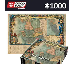 GOOD LOOT Puzzle The Witcher: Severní království / 1000 dílků / 68 × 48 cm