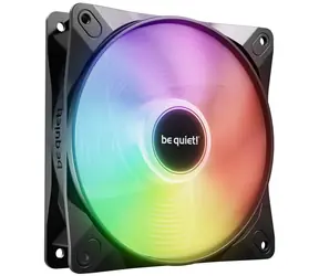 be quiet! Light Wings LX 120 PWM Reverse černá / Ventilátor / 120 mm / ARGB / Rifle Bearing / 28,5 dB / 1500 RPM