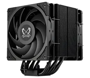 Scythe Mugen 6 Dual Fan Black Edition / Chladič CPU / 2× 120 mm PWM / 300–2000 rpm / LGA1700 / AM5