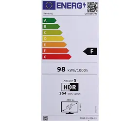 65" Samsung QE65S85FAE černá / Televize / 4K / OLED / HDMI / USB / LAN / Wi-Fi / BT / 20W repro
