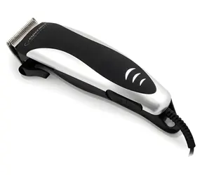 Esperanza EBC005S bílo-černá / Zastřihovač vlasů a vousů / 10 W / kabel 1,5 m / odnímatelná čepel / 1,2–12 mm