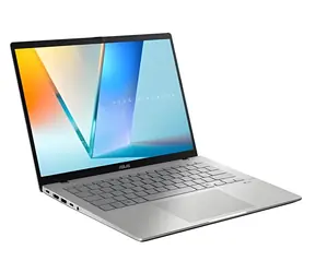 Asus Vivobook S14 OLED stříbrná / Notebook / 14" WUXGA / AMD Ryzen AI 7 445 2.0GHz / 16GB / 512GB SSD / AMD Radeon