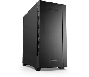 Sharkoon S25 Silent černá / Skříň / E-ATX / USB-C 3.2 Gen2 / 2× 120mm PWM / Bez zdroje