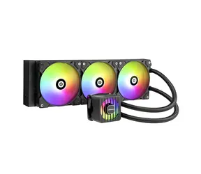 Enermax LIQMAXFLO 360 ARGB černá / Komplet vodního chlazení / 360 mm / 3x 120 mm / 500-1800 RPM / 23 dB