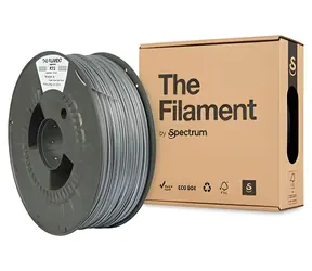 Spectrum The Filament PETG stříbrná hliníková / Tisková struna / PETG / 1,75 mm / 1000 g