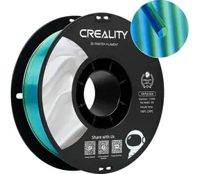 Creality CR-Silk PLA modrozelená / Struna pro 3D tiskárnu / PLA / 1,75 mm / 1 kg