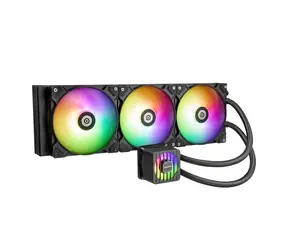 Enermax LIQMAXFLO 420 ARGB černá / AIO vodní chladič CPU / 420 mm / 3× 140 mm FDB / 25,47 dB / Intel & AMD
