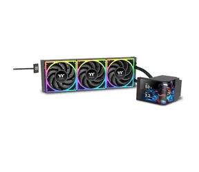 Thermaltake MAGCurve 360 Ultra ARGB černá / AIO vodní chladič CPU / 3x 120 mm / 2500 RPM / 27.2 dB / 63.25 CFM