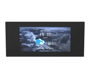Thermaltake 6" LCD Panel Kit pro View 600 TG černá / LCD panel / TFT / 1480×720 px / USB Type-C