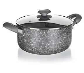 BANQUET Hrnec Granit / O 24 cm / v. 11 cm / nepřilnavý povrch