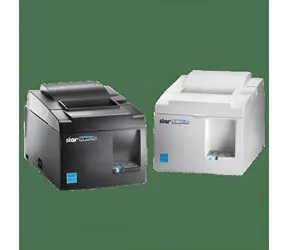 STAR Micronics TSP143IIIBI2 šedá / pokladní / Termotiskárna / Bluetooth / řezačka