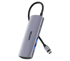 Unitek H1112DGY01 / USB hub / USB-C / 2× USB-A + 2× USB-C / 10 Gbps