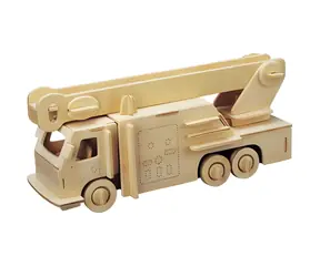 WOODCRAFT 3D puzzle Hasiči / od 6 let / Obtížnost: nízká